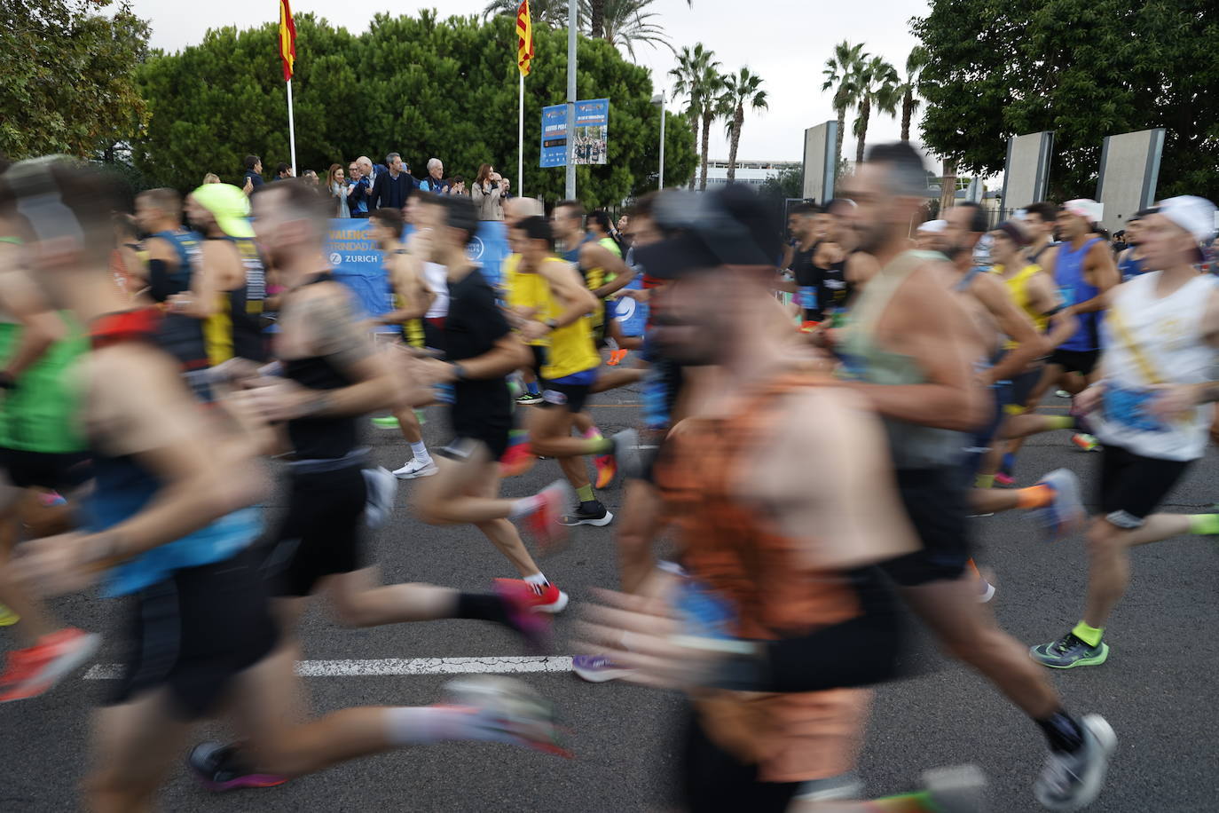 Una imagen del Medio Maratón de Valencia.