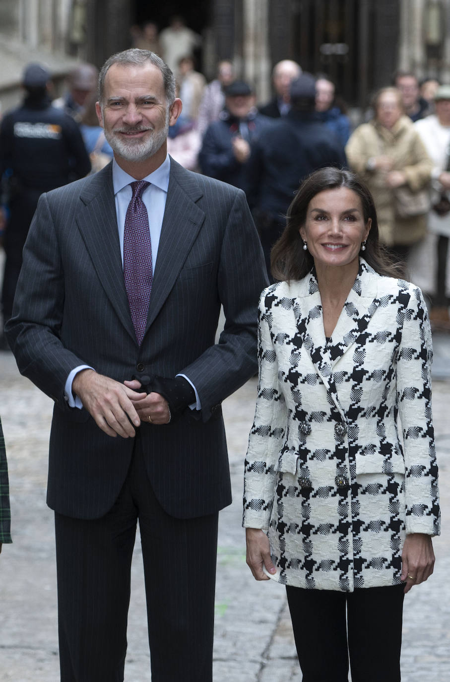 Letizia recupera su chaqueta más icónica