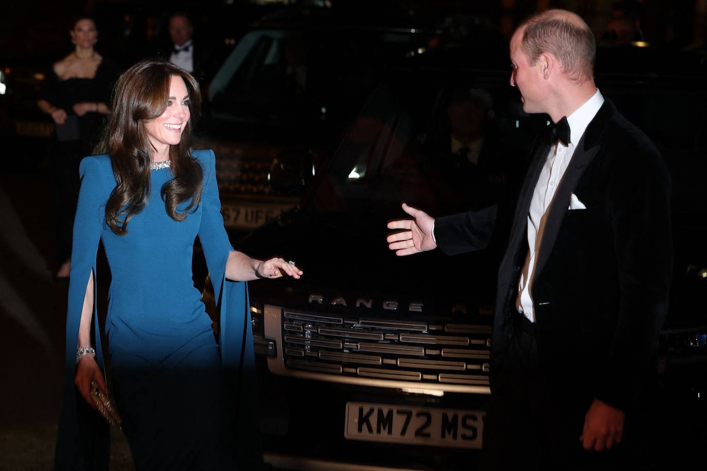 El príncipe Guillermo y Kate Middleton: noche de gala en el Royal Albert Hall