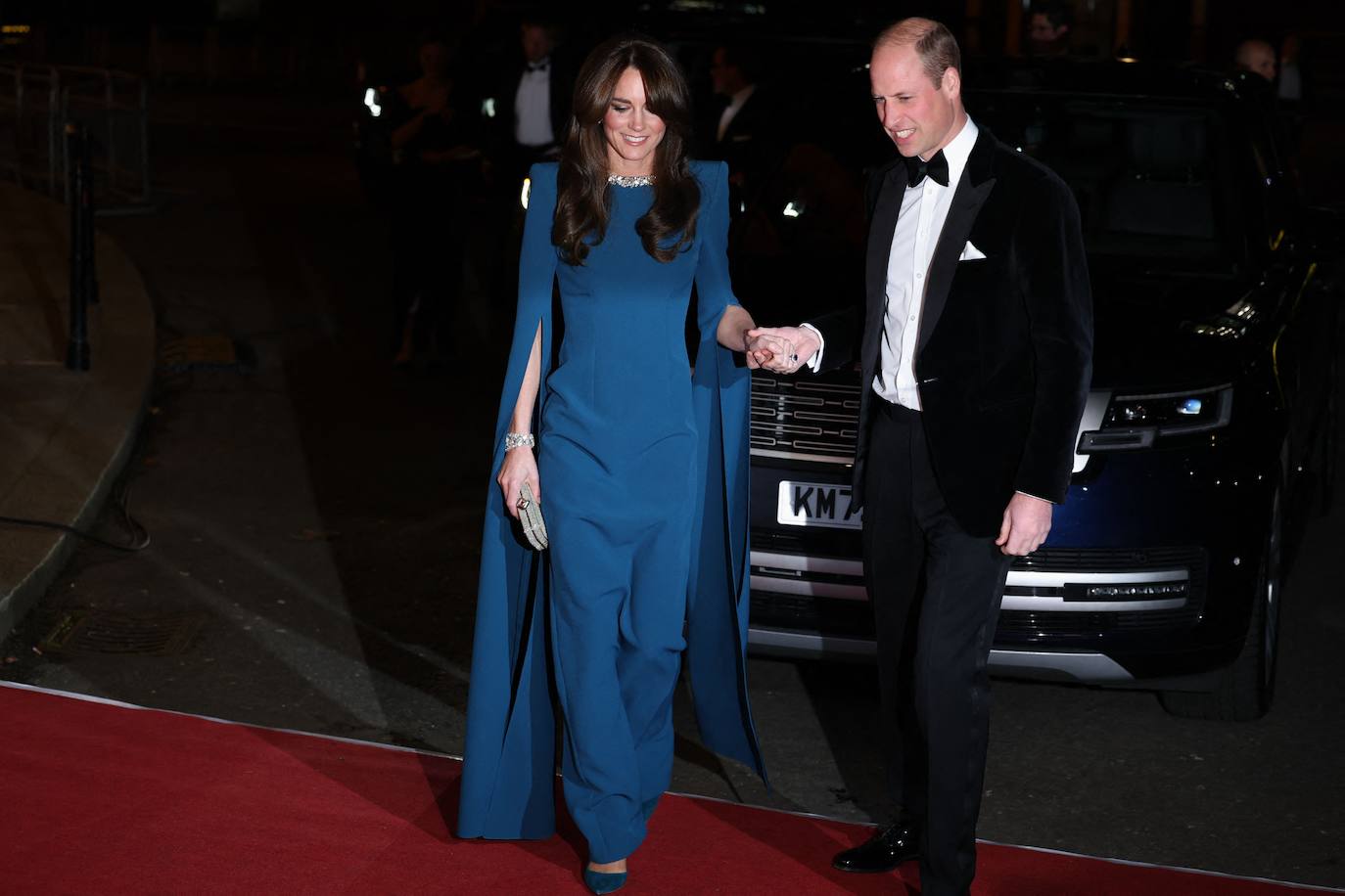 El príncipe Guillermo y Kate Middleton: noche de gala en el Royal Albert Hall