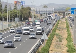 La A-3, a su paso por Quart de Poblet.