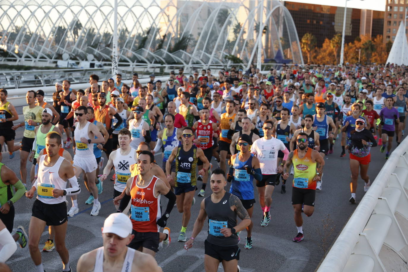 Las fotos más espectaculares del Maratón de Valencia 2023