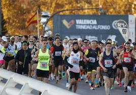 La emocionante salida del Maratón de Valencia 2023