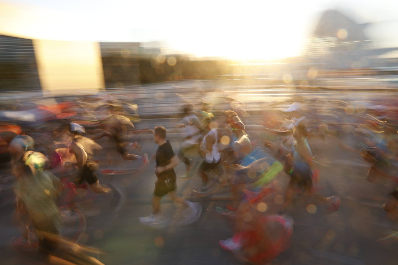 La emocionante salida del Maratón de Valencia 2023