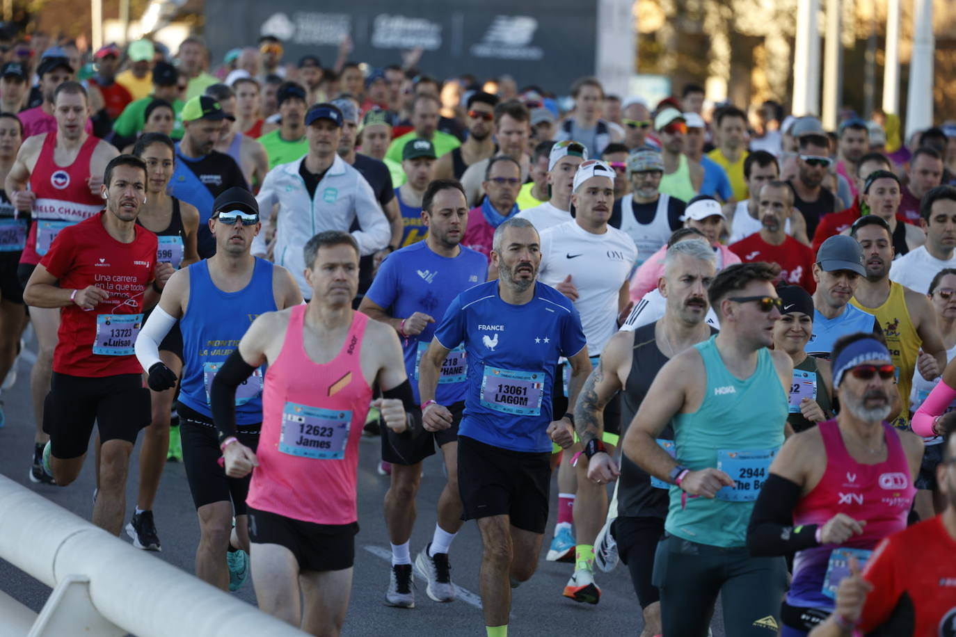 La emocionante salida del Maratón de Valencia 2023