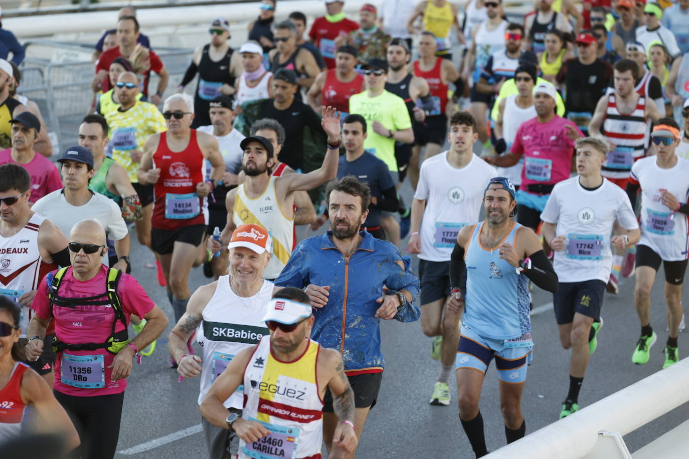 La emocionante salida del Maratón de Valencia 2023