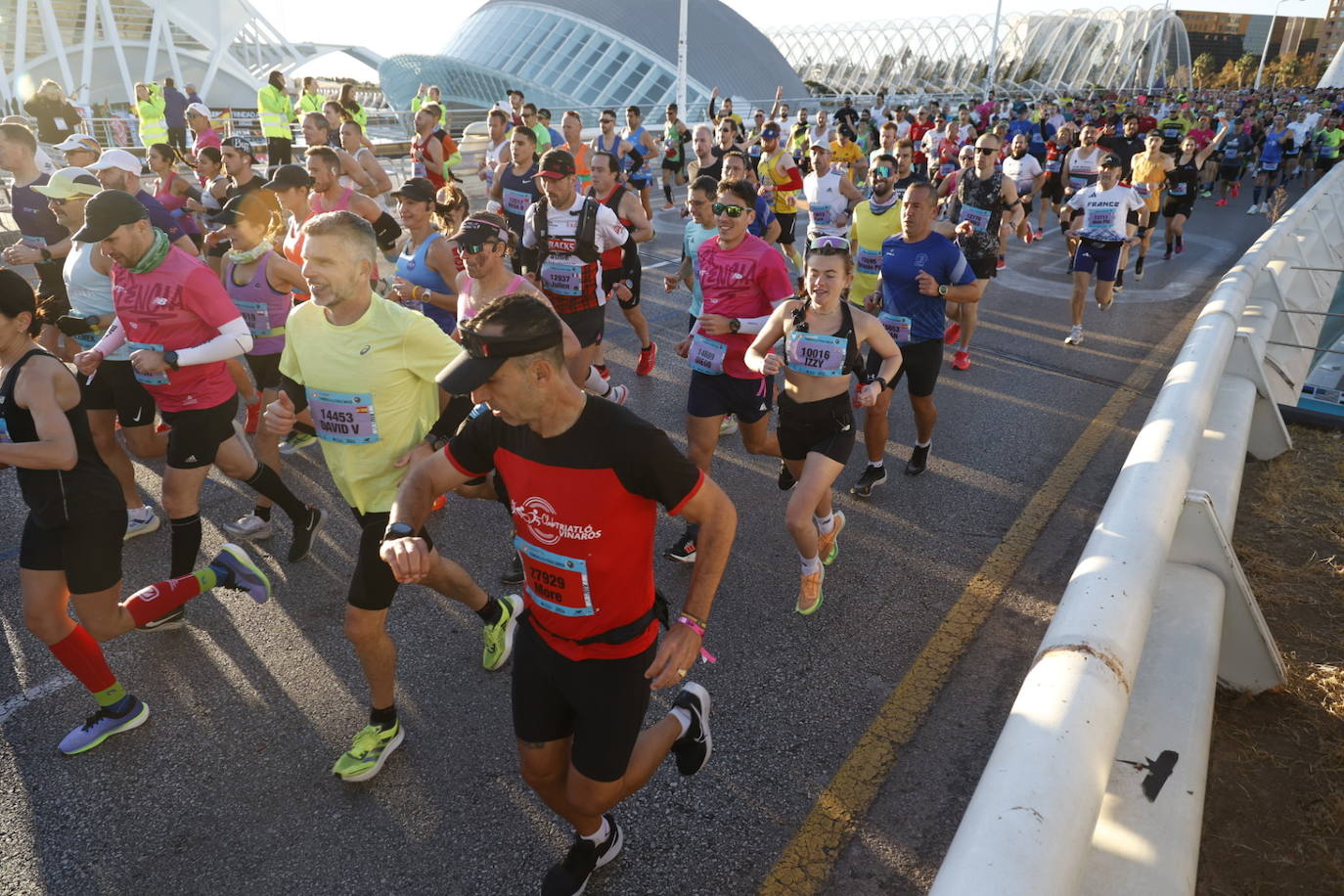 Las fotos más espectaculares del Maratón de Valencia 2023