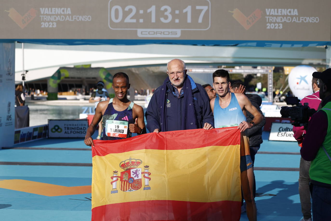 Las fotos más espectaculares del Maratón de Valencia 2023