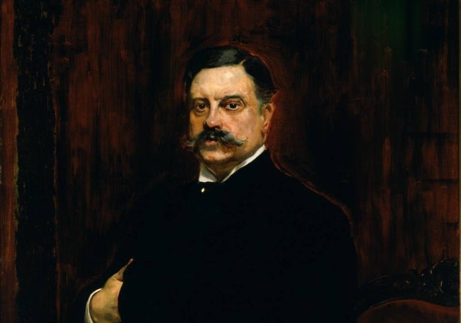 El retrato del político Raimundo Fernández Villaverde.