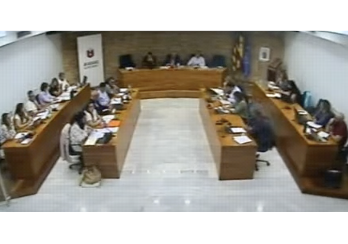 Pleno del Ayuntamiento de Alaquàs.