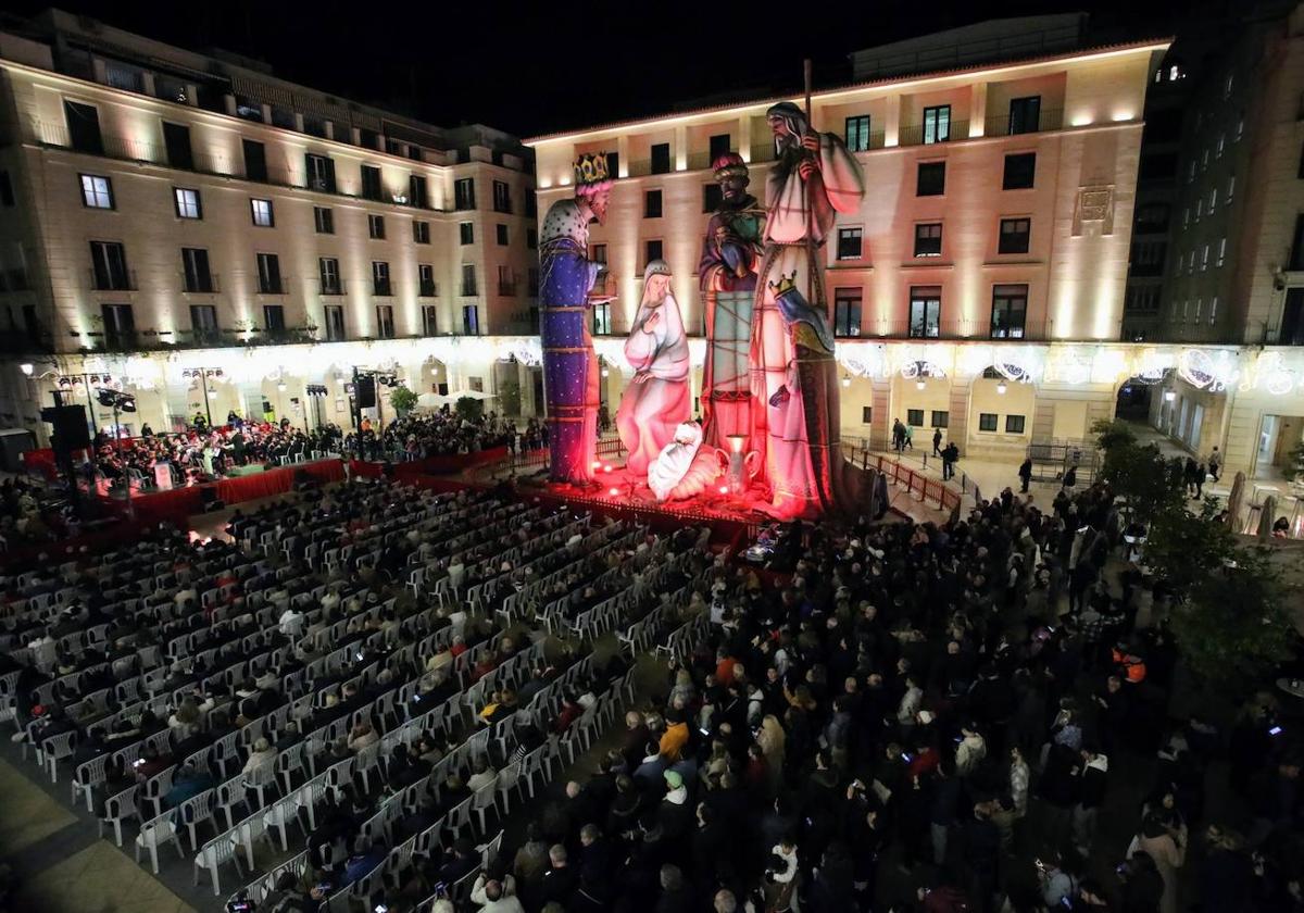 El belén gigante de Alicante.