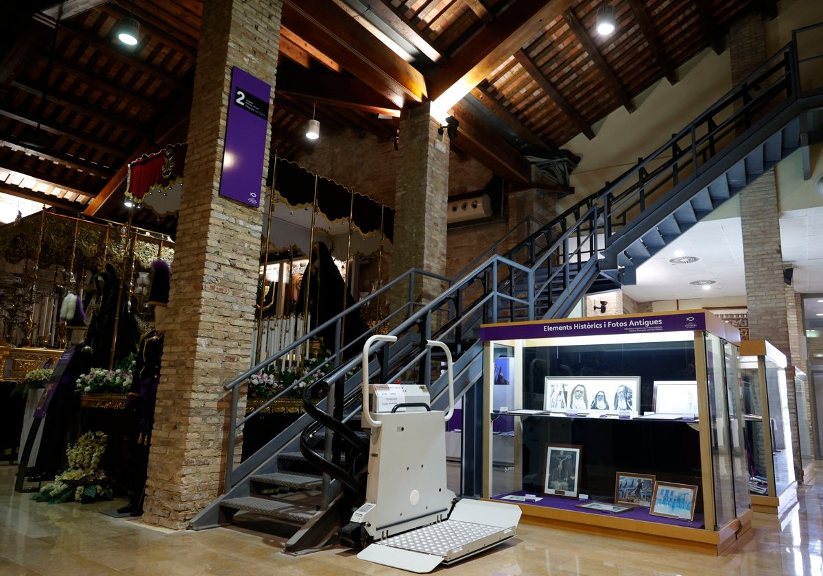 Interior del Museo de la Semana Santa Marinera de Valencia.