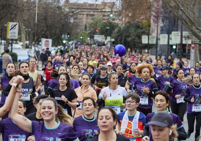 última edición de la 10KFem celebrada en Valencia.