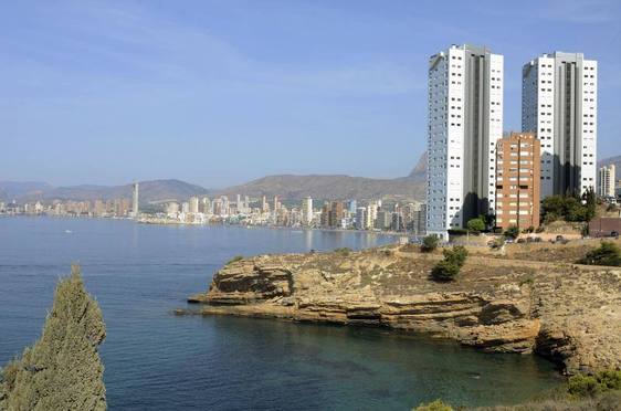 Bahía de Benidorm.