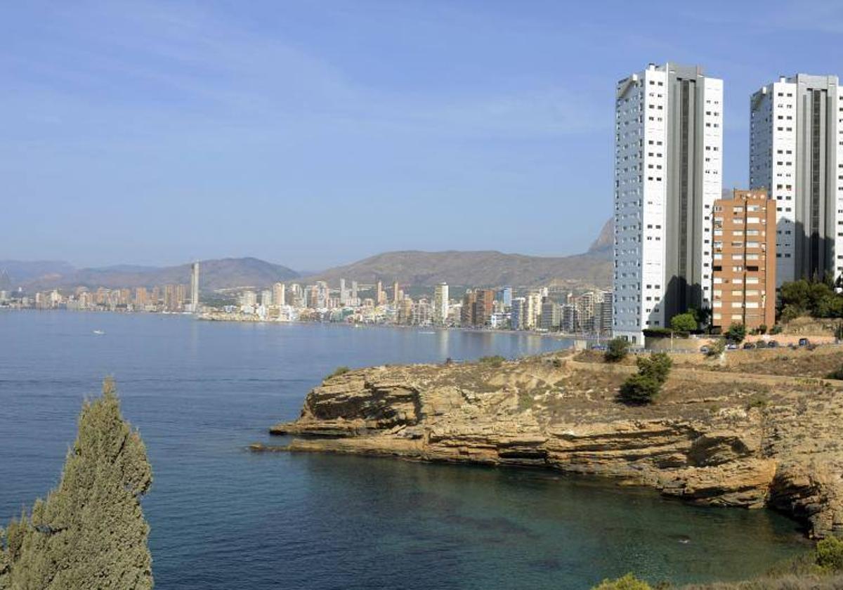 Bahía de Benidorm.