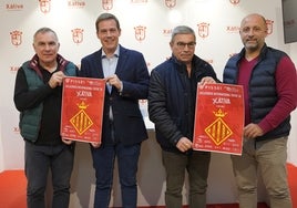 Presentación por los organizadores de la prueba.