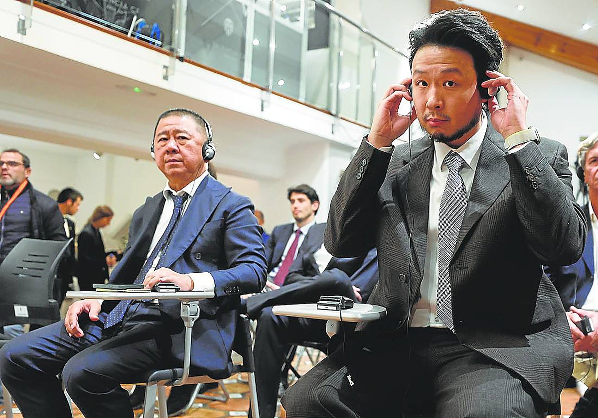 Kiat Lim, durante la Junta de accionistas de 2022. Desde entonces no ha vuelto a pisar la ciudad.