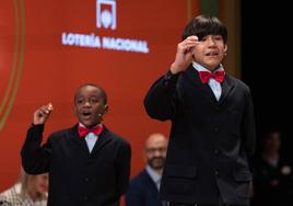 Celebración del Sorteo Extraordinario de la Lotería de Navidad 2022.