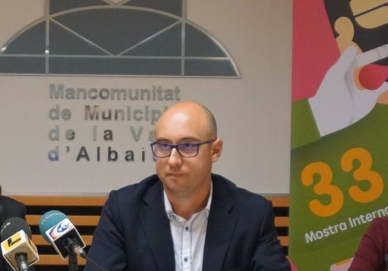 El secretario comarcal de la Vall d'Albaida, Fede Vidal.