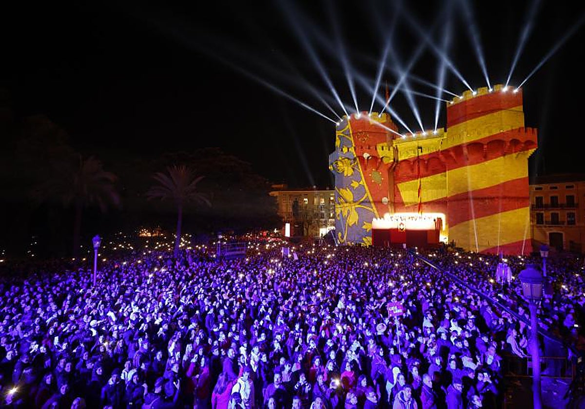 Un momento de la Crida del pasado año.