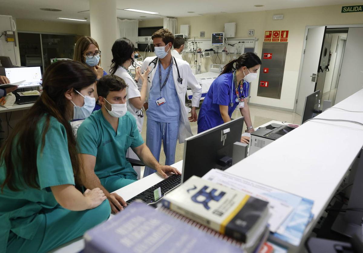 Servicio de Urgencias del Hospital La Fe.