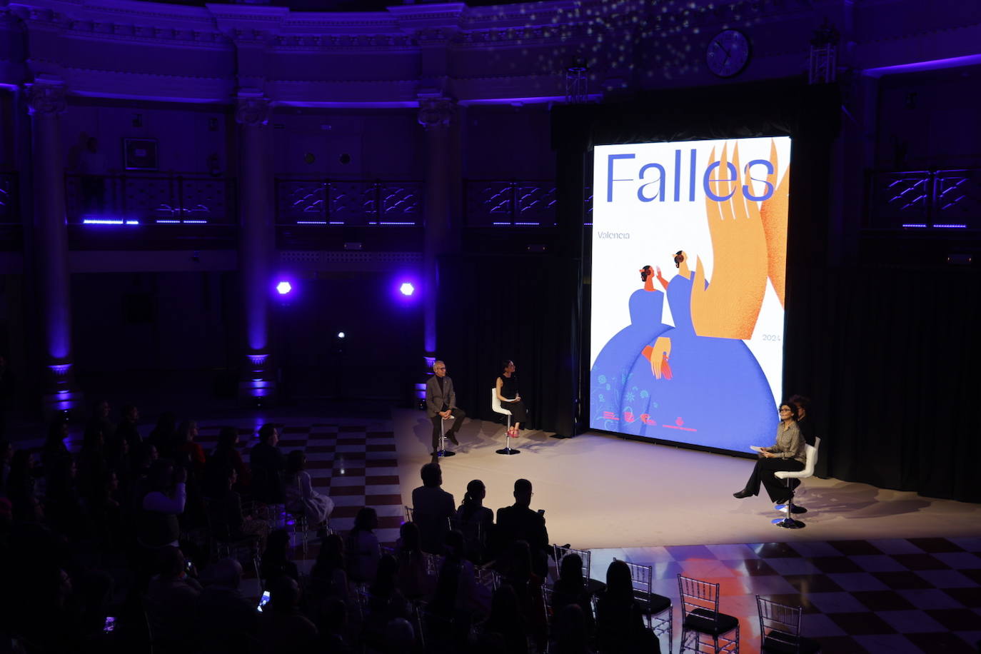 Así ha sido el acto de presentación del cartel de Fallas 2024