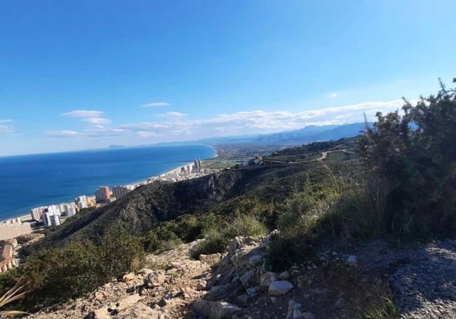 Vistas desde la bola de Cullera