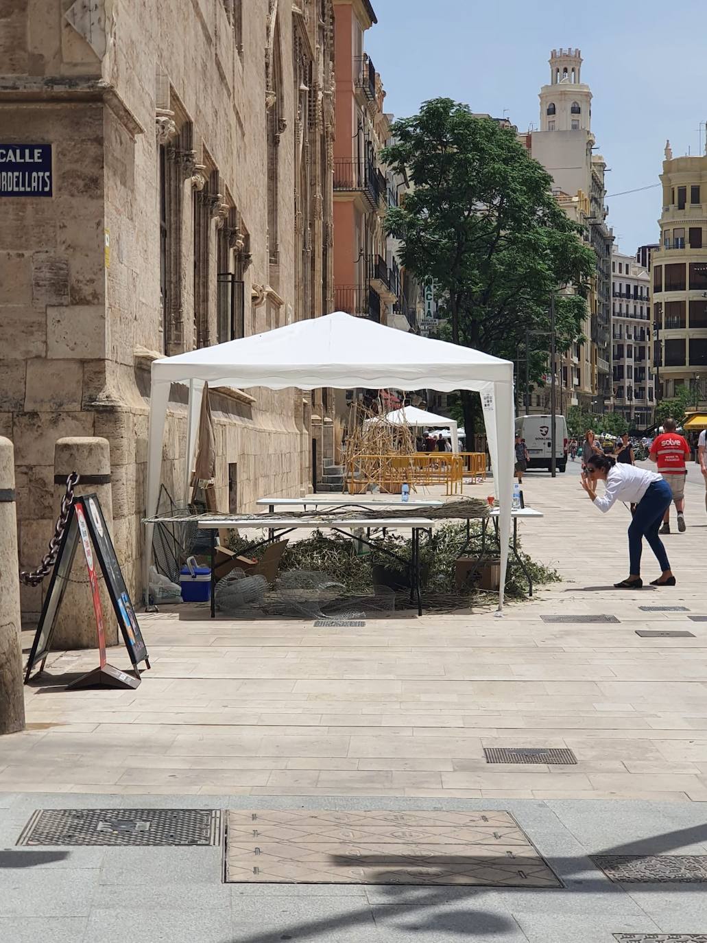 Fotos: La Lonja, zona de aparcamiento en el centro de Valencia