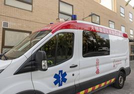 Una ambulancia en una imagen de archivo.