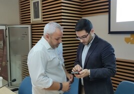 Gonzalo Català (izquierda) y Alejandro Quilis (derecha),  fueron elegidos vicepresidente y presidente, respectivamente.