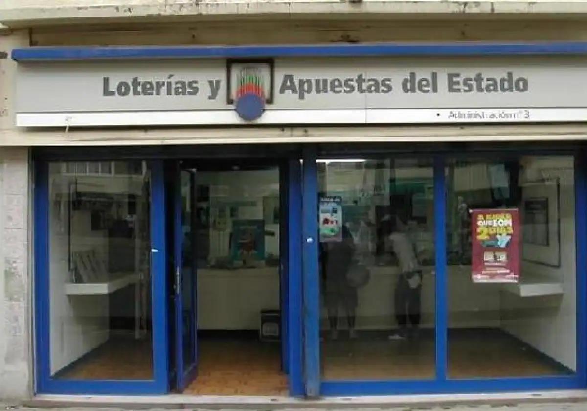 Una administración de Loterías y Apuestas del Estado.