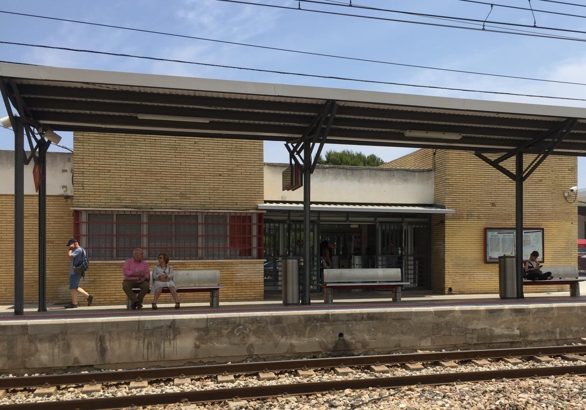 Estación de tren de Xeraco.