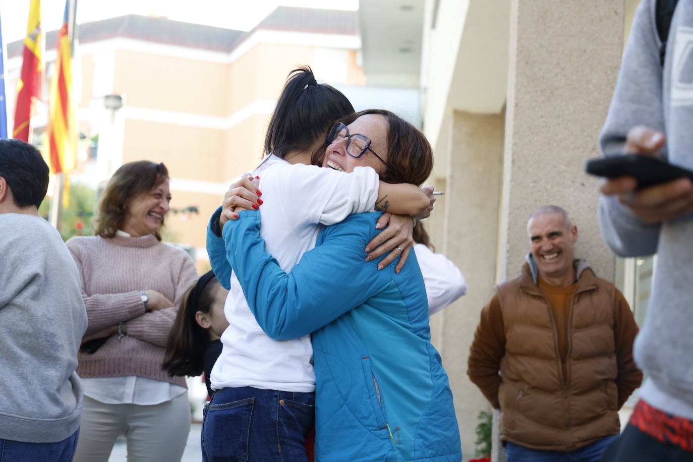 Imágenes del día de la Lotería de Navidad en la Comunitat