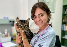 La veterinaria Sonia Burguet.