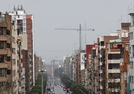 La avenida del Puerto, en una imagen de archivo.