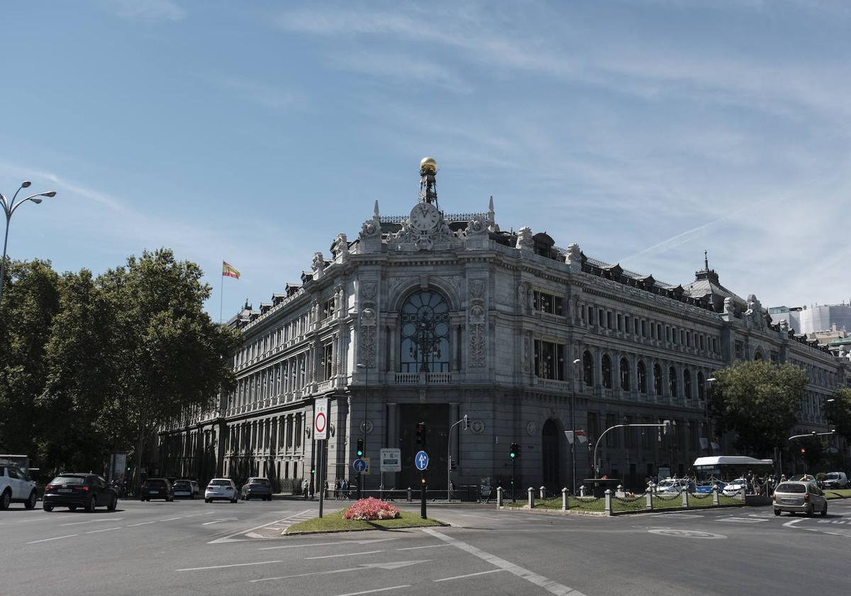 La sede del Banco de España en una imagen de archivo.