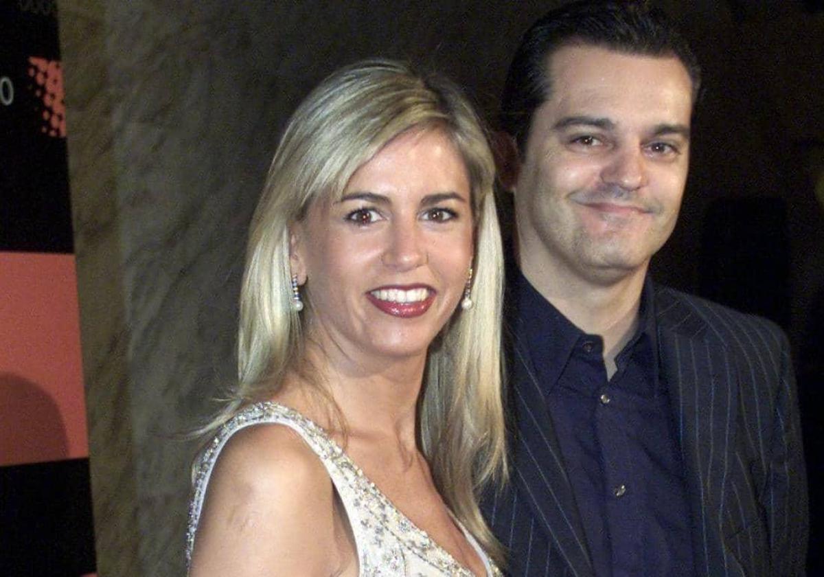 El presentador Ramón García, junto a su ex esposa, Patricia Cerezo.