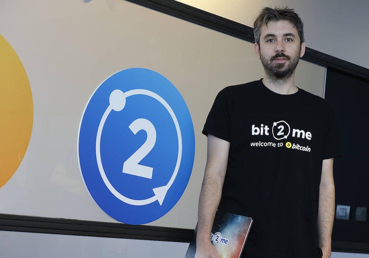 Leiff Ferreira, máximo responsable de la empresa Bit2me.