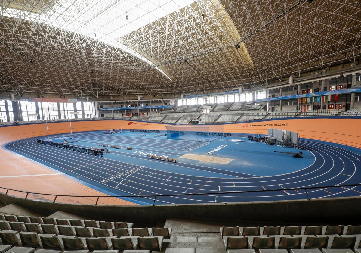 El velódromo Luis Puig.