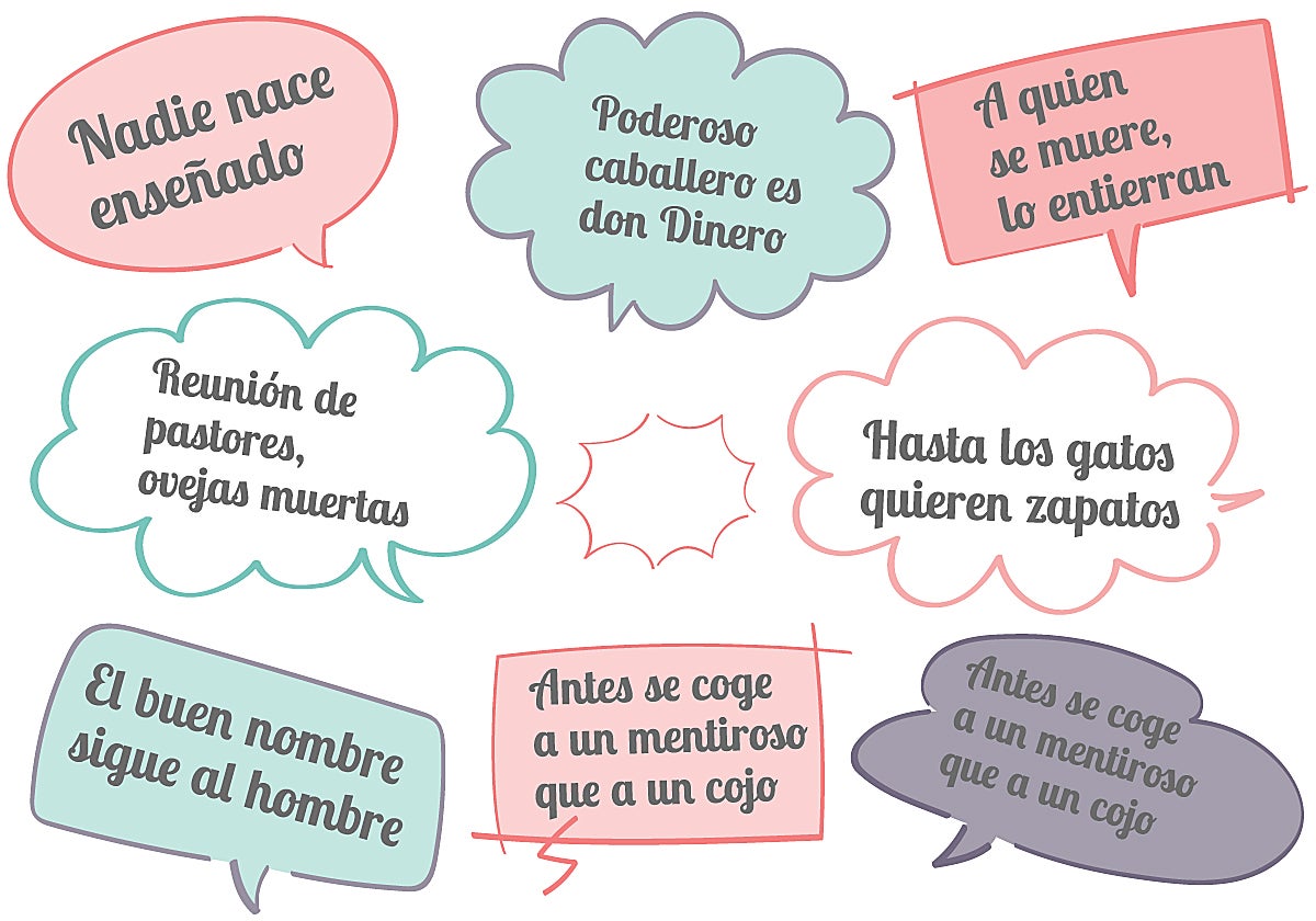 Refranes españoles | Dice el refranero que no hay refrán que no sea ...