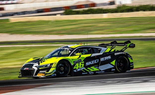 Rossi volvió a Valencia con el GT World Challenge.