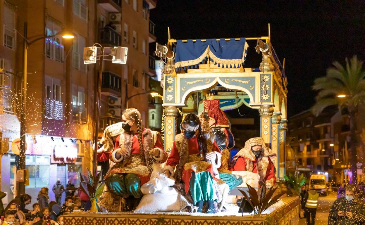 La cabalgata de Reyes del año pasado en Paterna. 