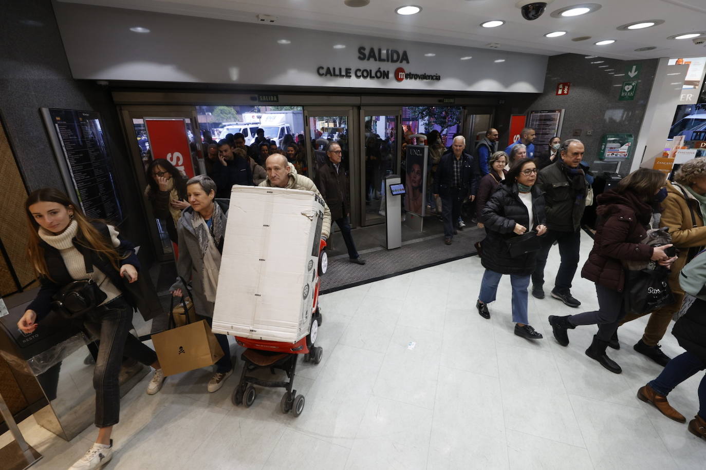 Las rebajas de enero han comenzado en Valencia. 