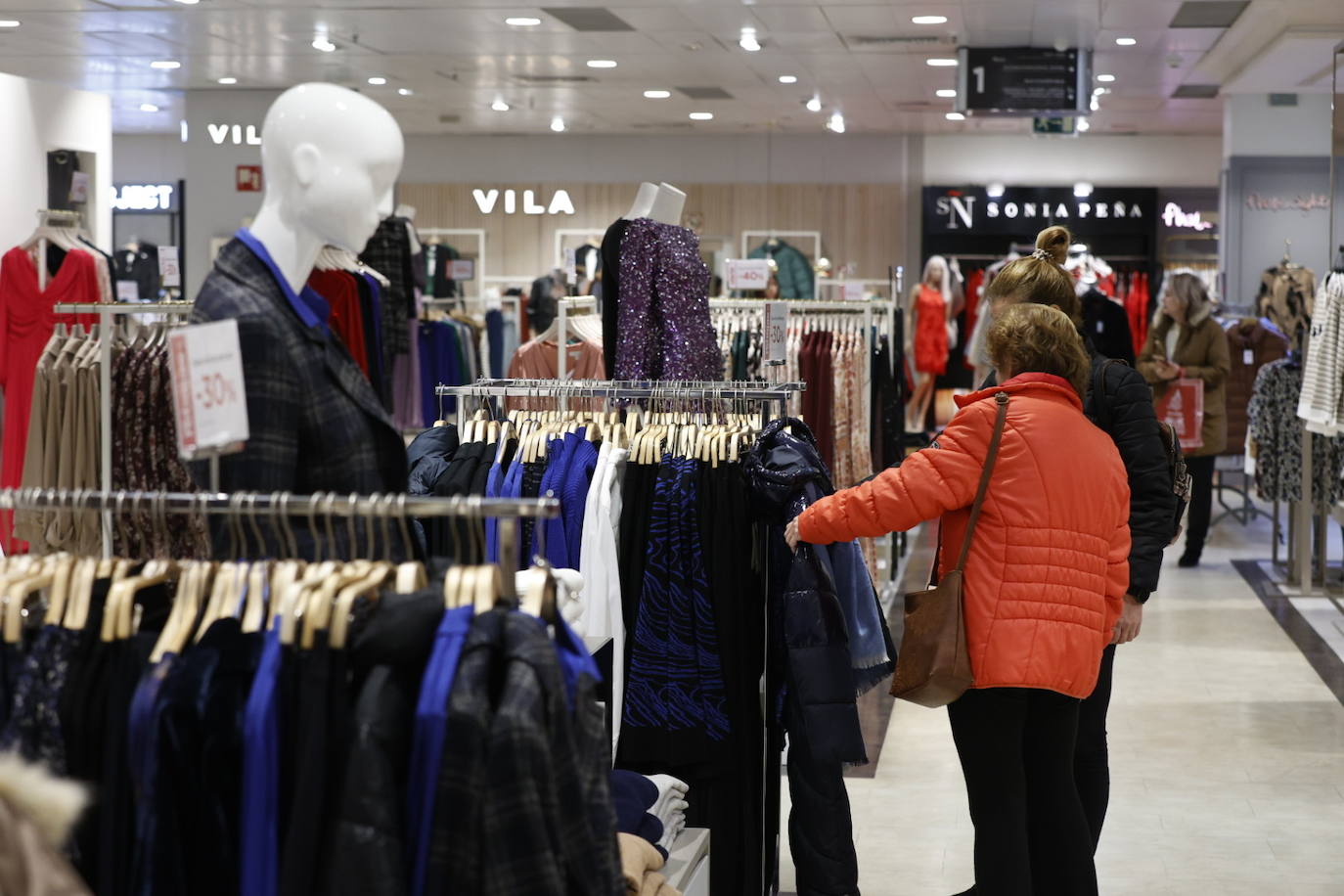 Las rebajas de enero han comenzado en Valencia. 