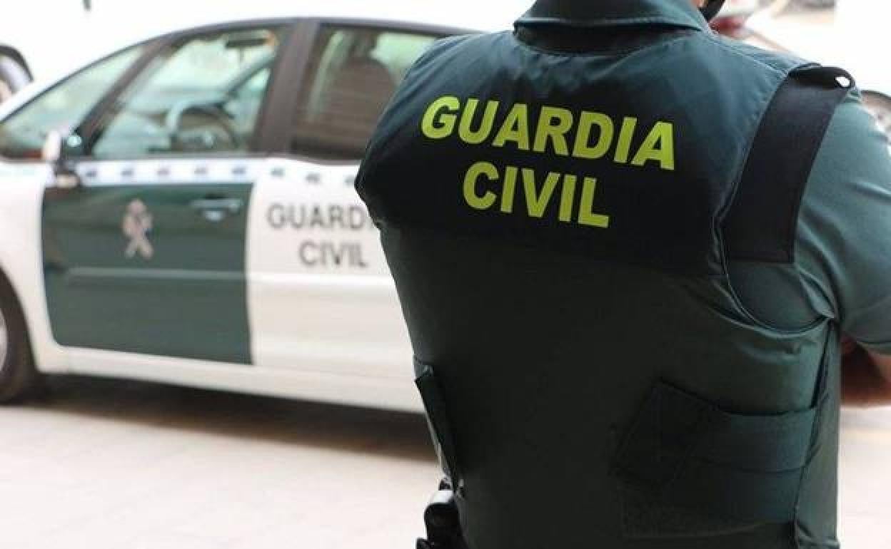 Un agente de la Guardia Civil. 