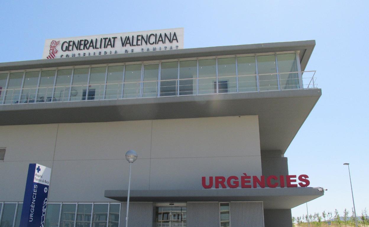 Urgencias del hospital Francisco de Borja de Gandia. 