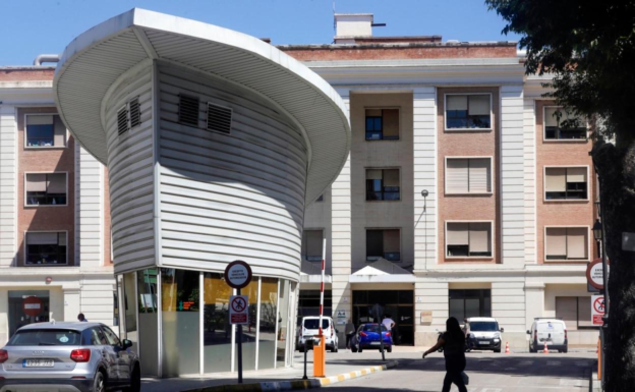 La entrada a Urgencias del Hospital General de Valencia.