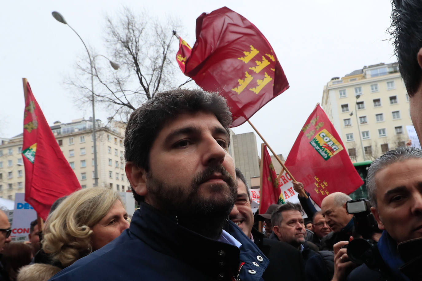 Fotos: Los regantes claman en Madrid en defensa del trasvase Tajo-Segura