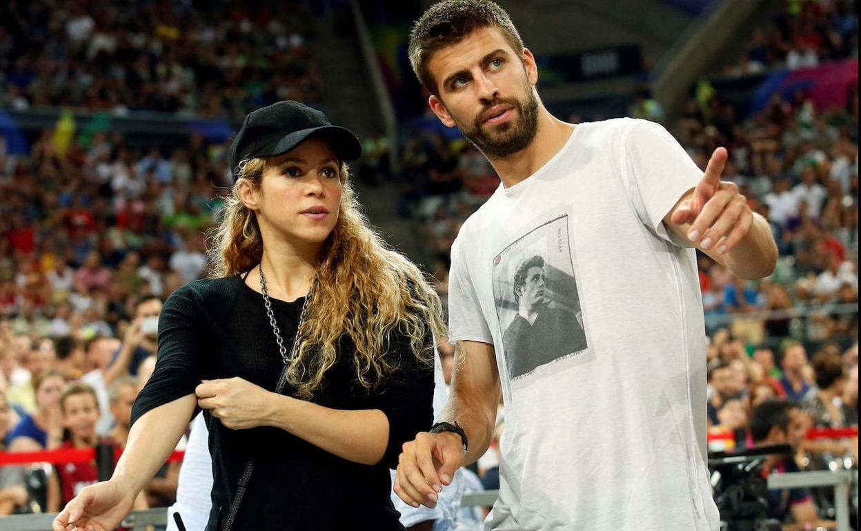 Shakira y Piqué, en una imagen de 2014.