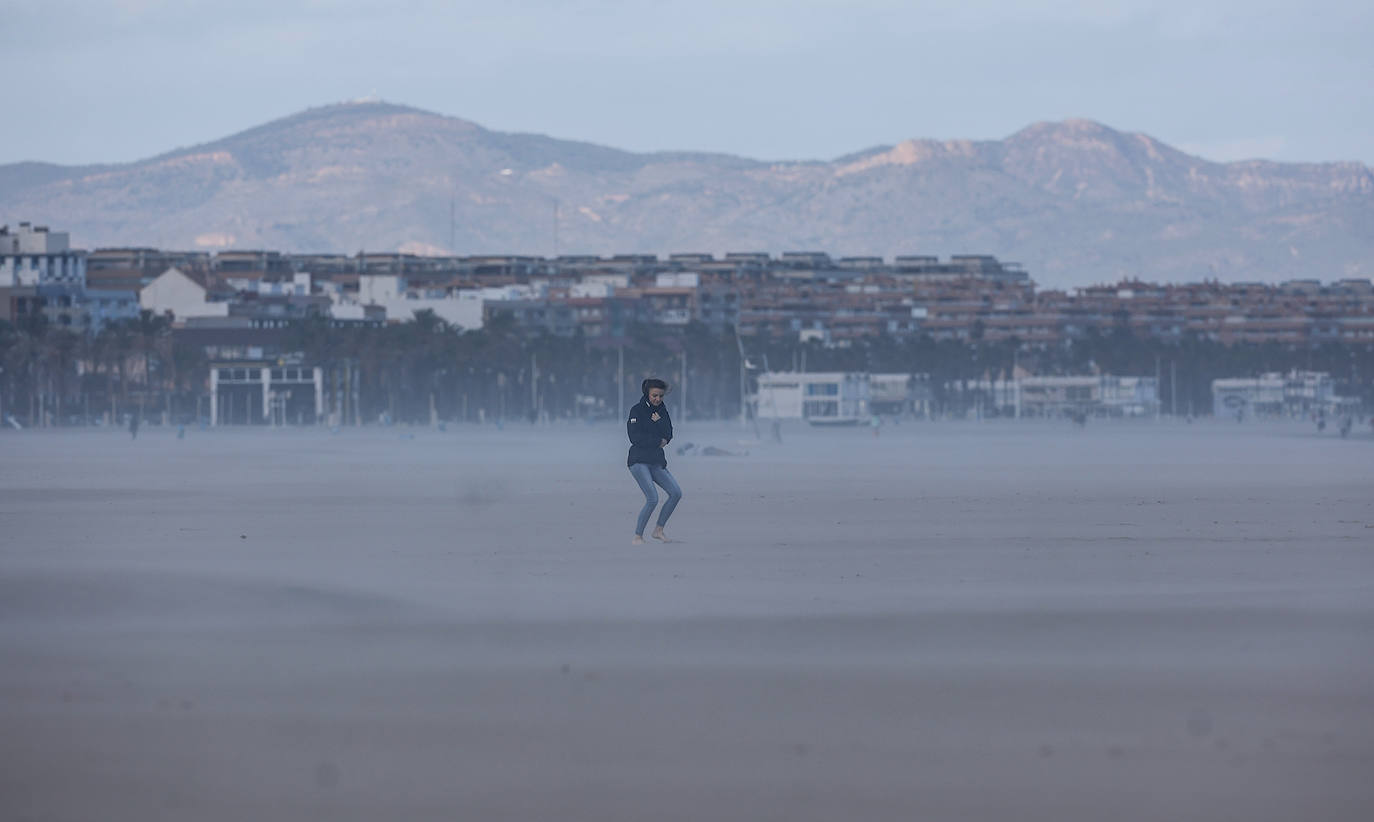 Fotos: Temporal del viento en la Comunitat valenciana